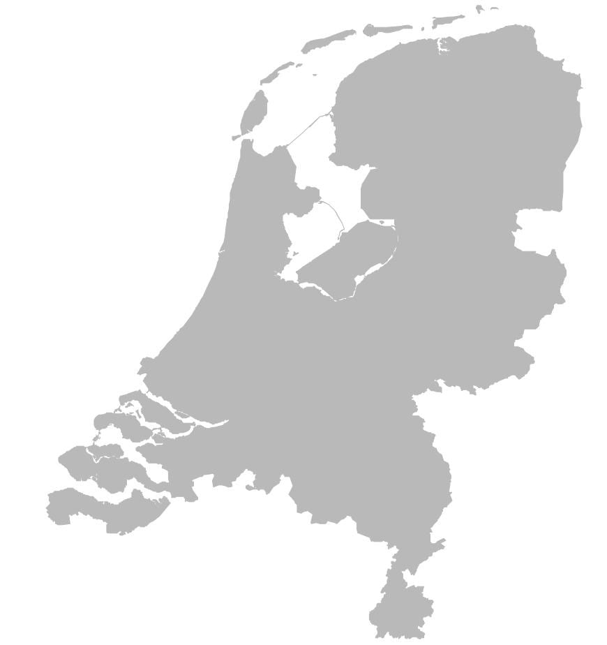 荷兰矢量地图